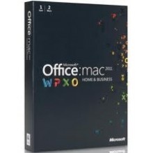 Office Mac Home & Business 1PK 2011 EN/XT/ZH DVD 